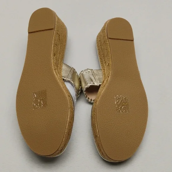 Jack Rogers Marbella Mid Wedge Whipstitch Thong Sandals - Picture 5 of 5